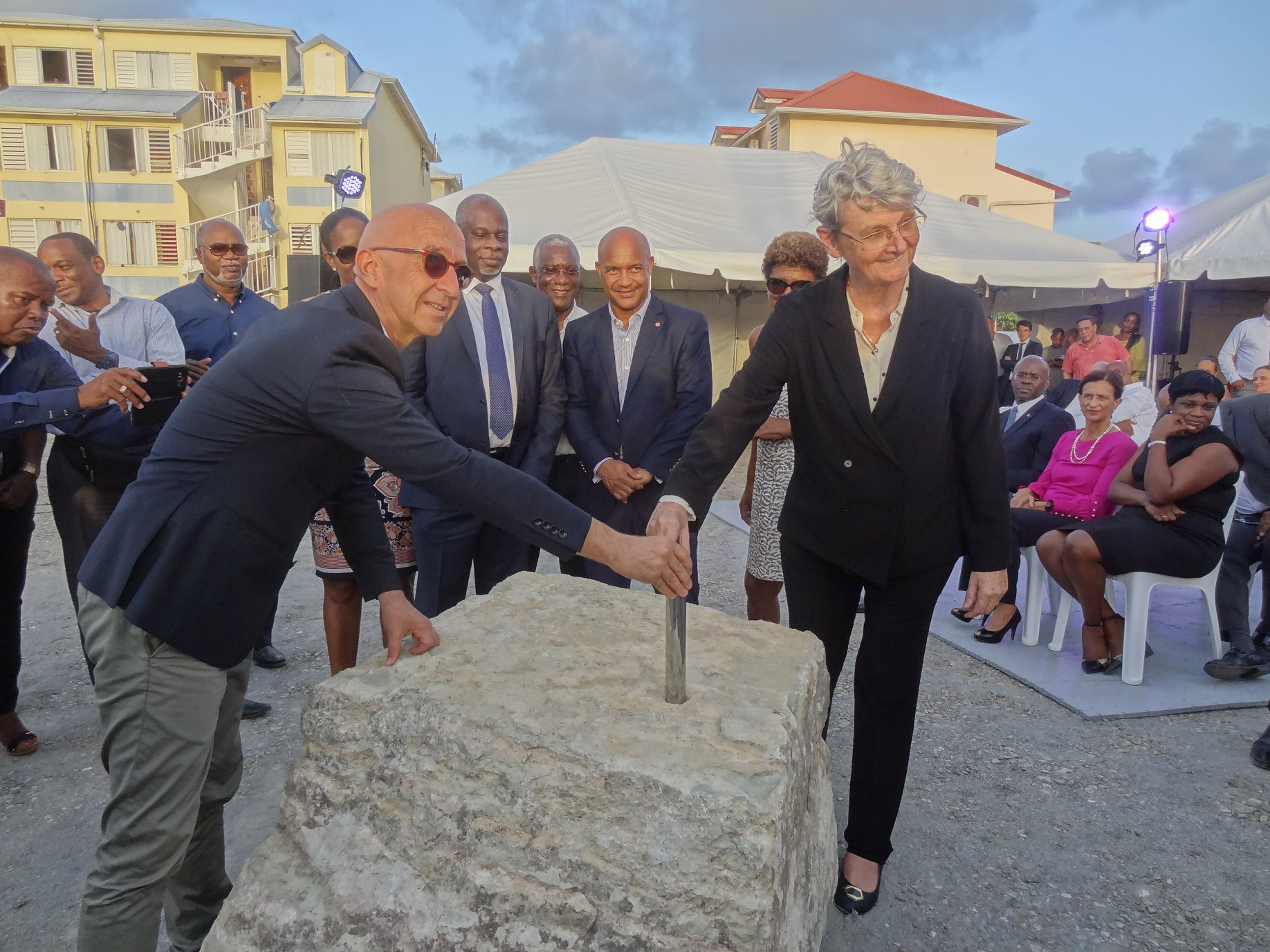 Saint-Martin: Le chantier de la nouvelle préfecture transitoire de Saint-Martin et Saint-Barthélémy lancé par l&rsquo;Etat