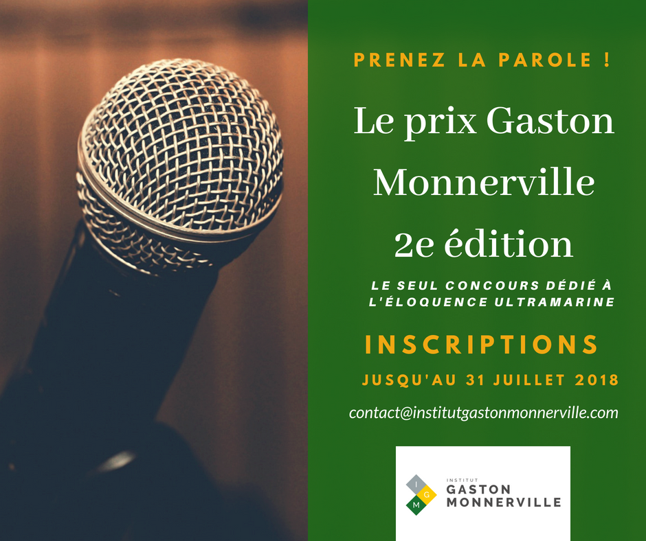 Prix Gaston Monnerville: Ouverture des candidatures pour la 2ème édition du concours d&rsquo;éloquence Outre-mer