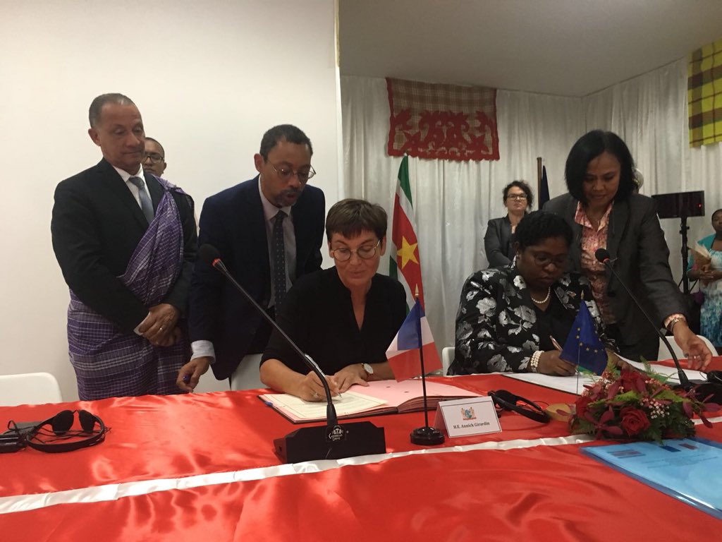 Guyane : Un accord de coopération signé avec le Suriname voisin