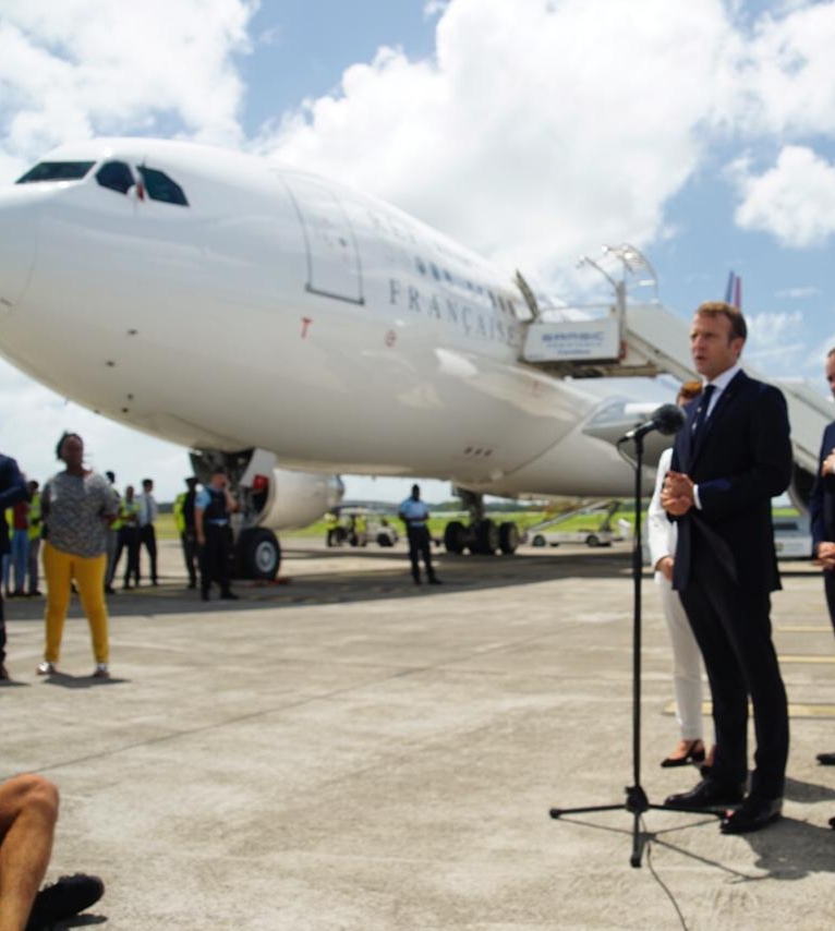 Emmanuel Macron attendu à Saint-Martin un an après le passage d&rsquo;Irma