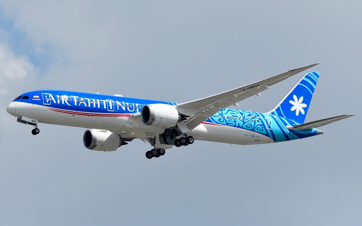 Desserte aérienne : Le « Tahitian Dreamliner » d’Air Tahiti Nui attendu le 14 octobre en Polynésie