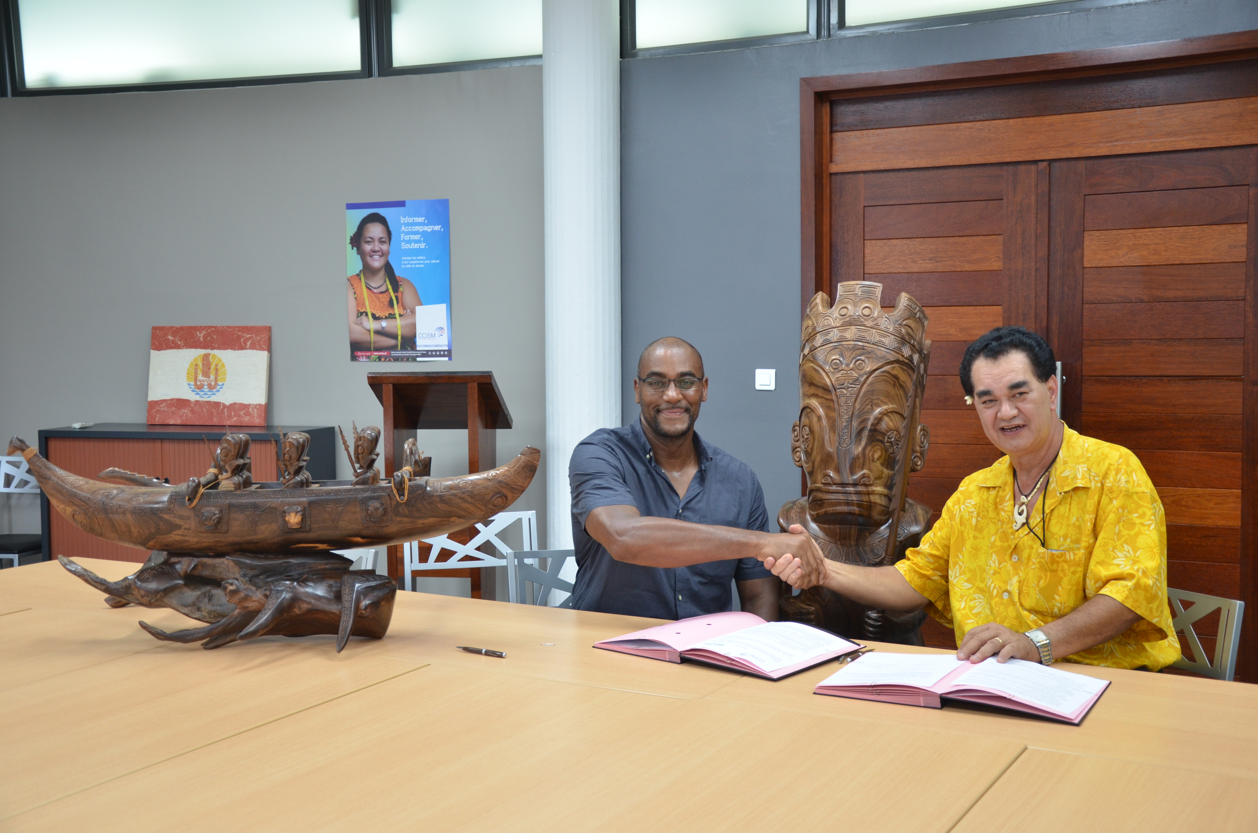 Innovation en Outre-mer/Polynésie : La CCISM signe un partenariat avec Outre-Mer Network