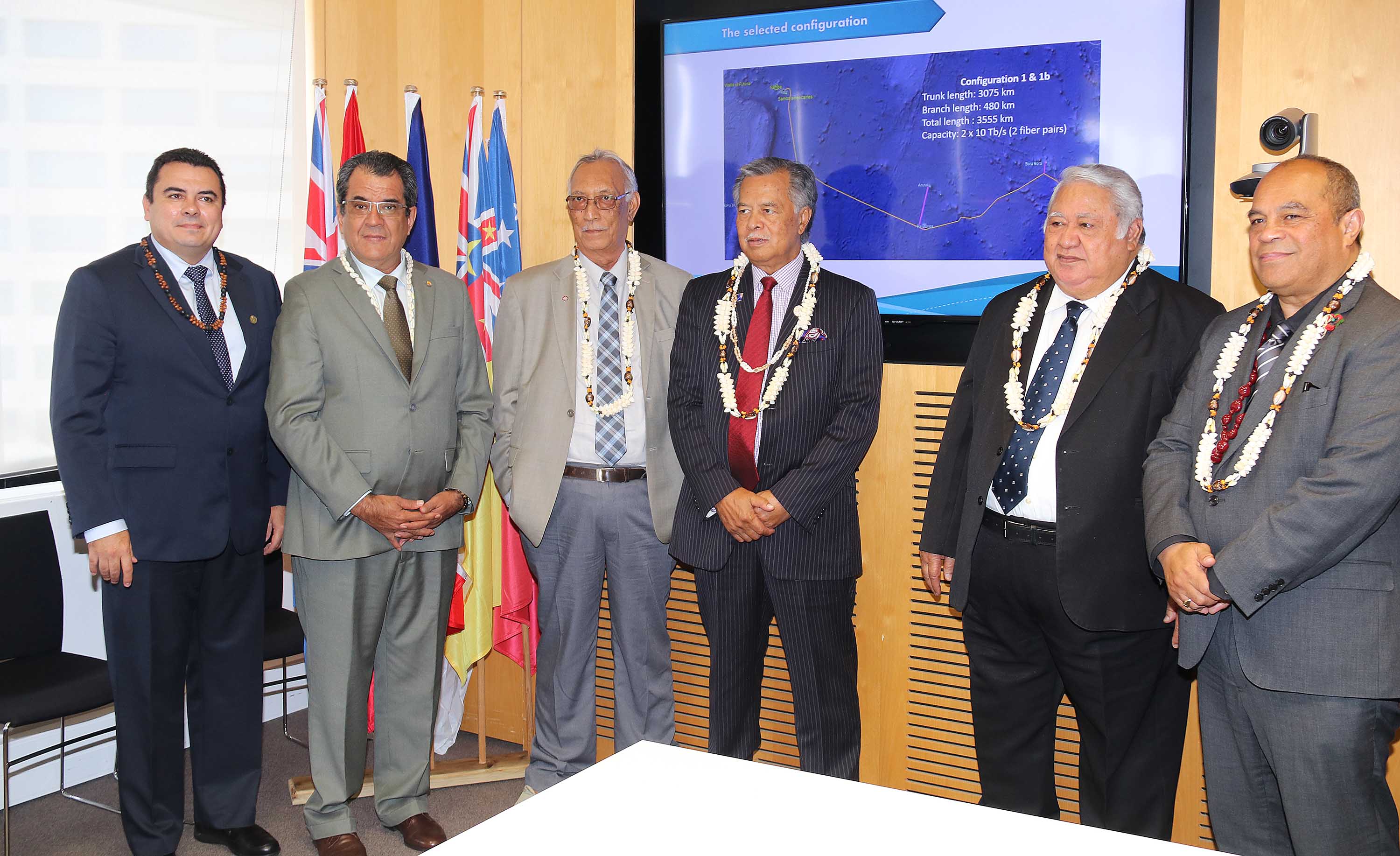 Numérique dans le Pacifique : La Polynésie et quatre États de la région signent un consortium pour le câble sous-marin à fibre optique Manatua