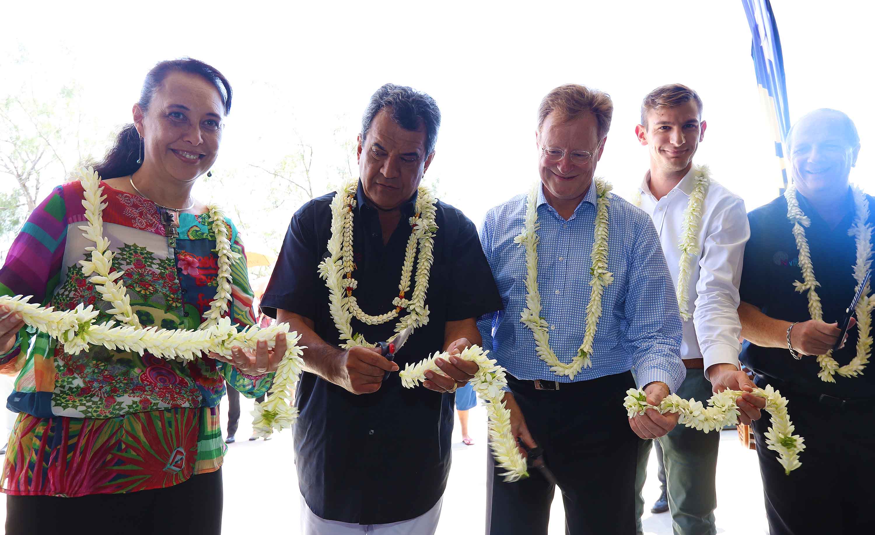 Numérique en Polynésie: Inauguration de la station d&rsquo;atterrage du câble Natitua