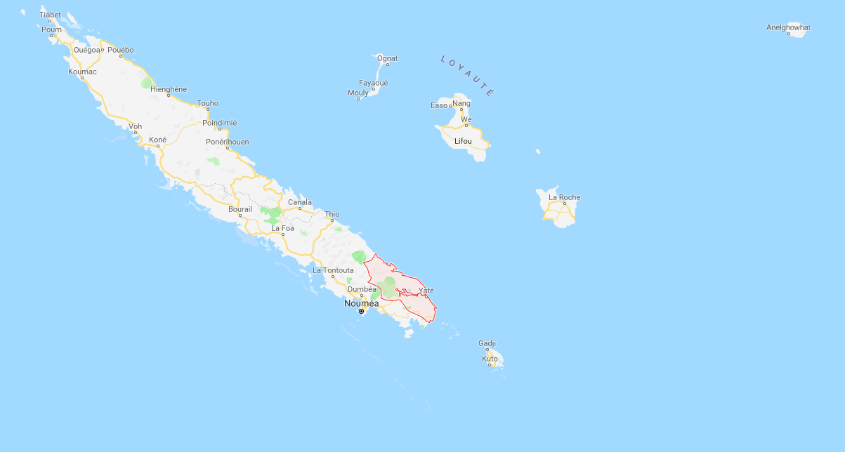 Nouvelle-Calédonie : Deux hommes disparus en mer à Yaté, l’un d’eux retrouvé sans vie