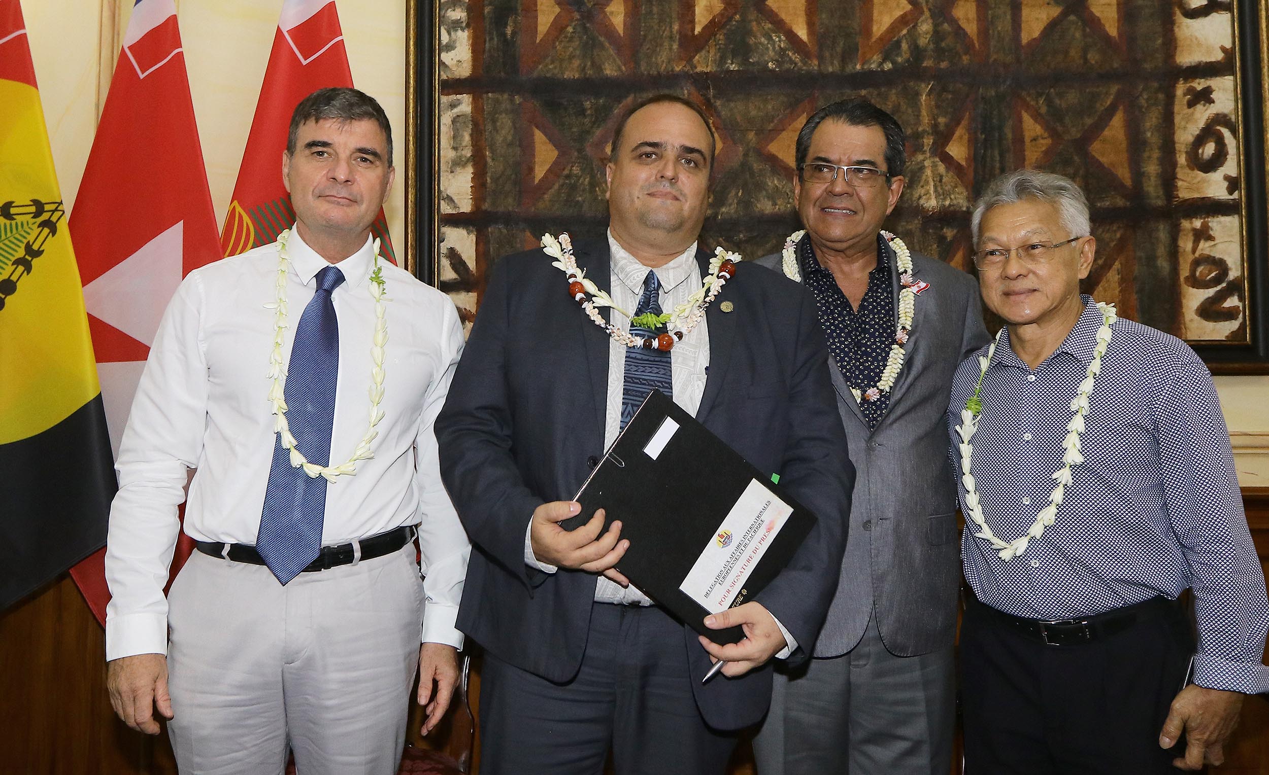 La Polynésie et Wallis et Futuna signent une convention « en faveur du développement économique, social et culturel »
