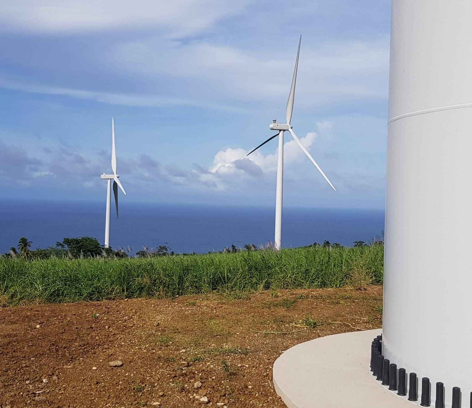 Énergies en Martinique : Un parc éolien inauguré à Grand-Rivière