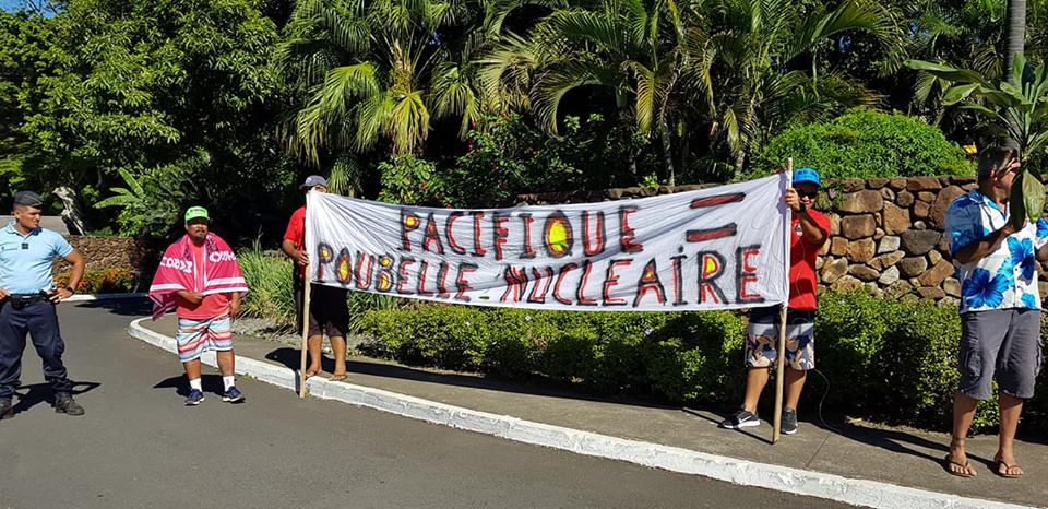 Essais nucléaires en Polynésie : Reçus par la ministre Annick Girardin, les anti-nucléaires lui font part de leurs revendications