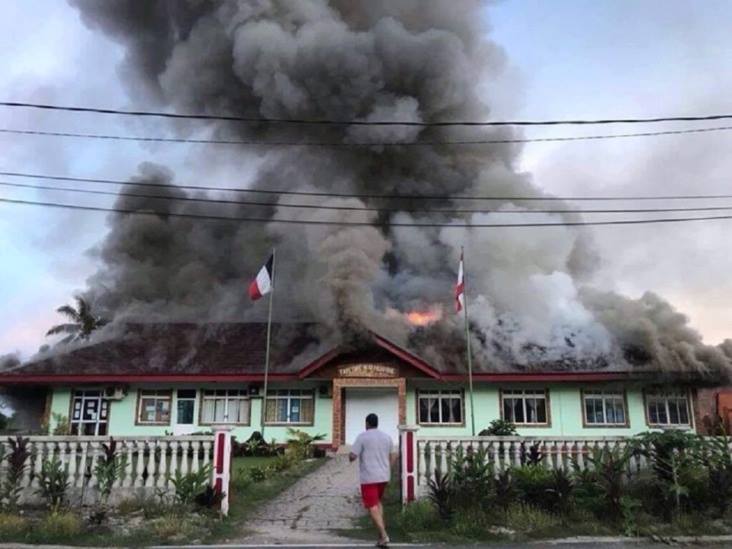 En Polynésie, un incendie ravage la Mairie de l&rsquo;île de Huahine