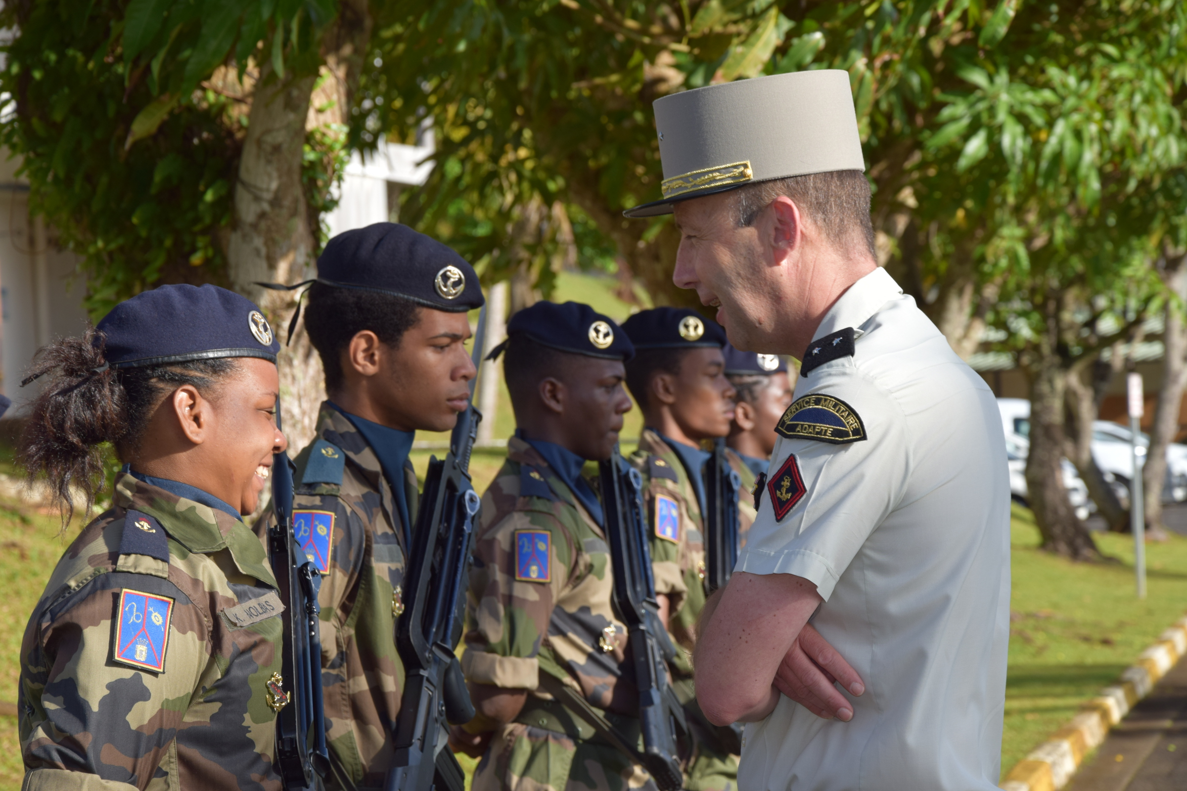 SMA: Le Général Thierry de Ladoucette  en Martinique du 13 au 22 mai 2019