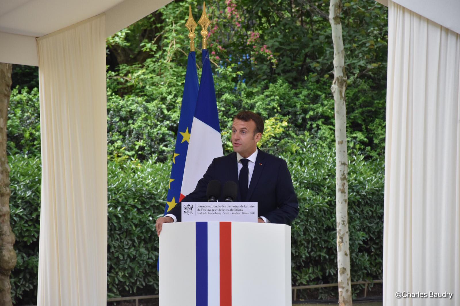 Commémoration du 10 mai: Emmanuel Macron: L&rsquo;esclavage est une &laquo;&nbsp;histoire française&nbsp;&raquo;