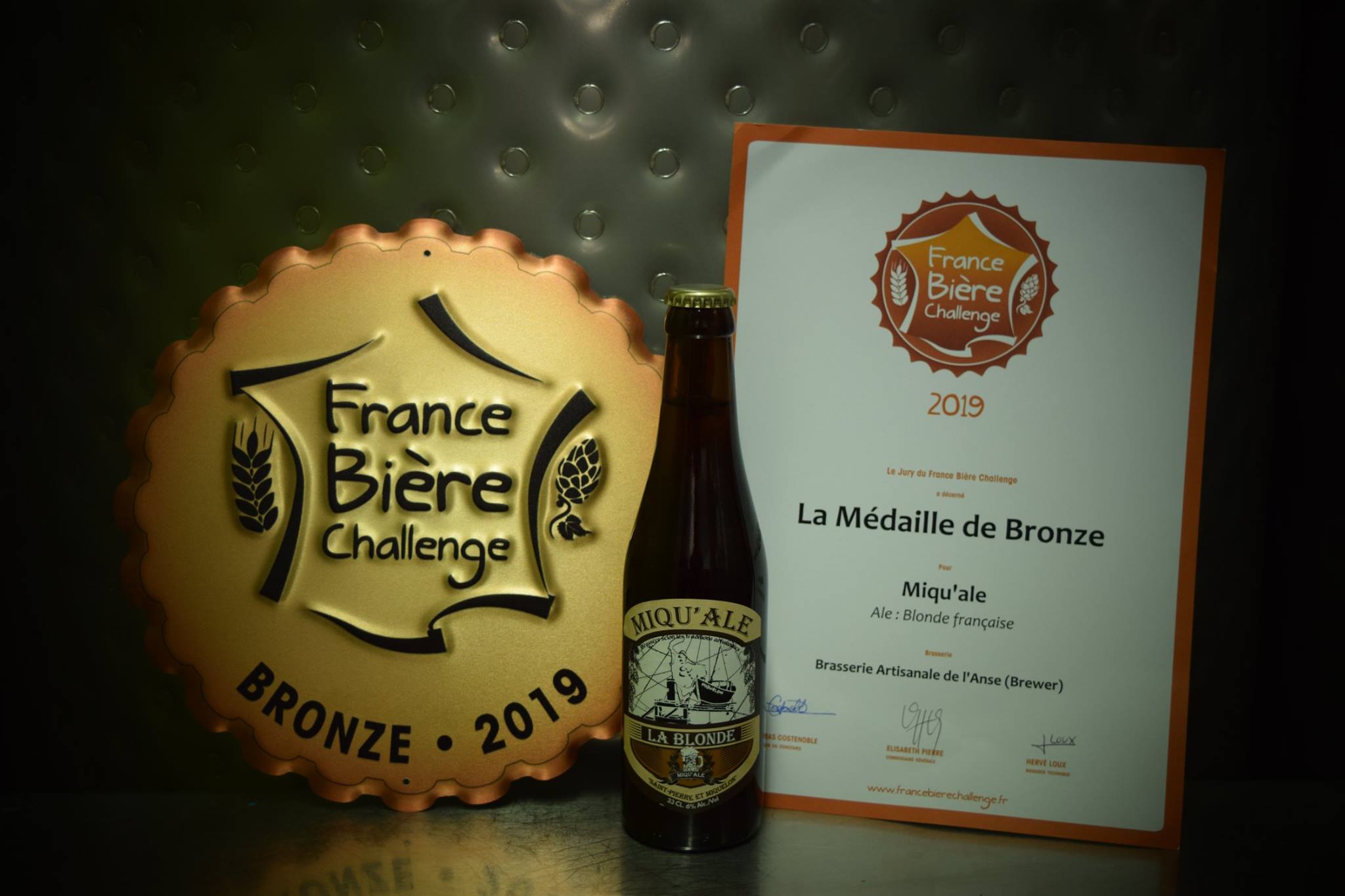 L&rsquo;unique brasserie artisanale de Saint-Pierre-et Miquelon, médaillée de bronze au France Bière Challenge