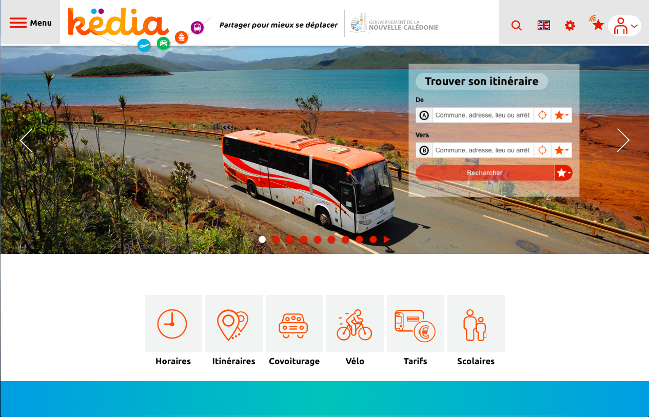 Mobilité &#038; Innovation : En Nouvelle-Calédonie, l’appli Këdia pour faciliter les trajets des usagers