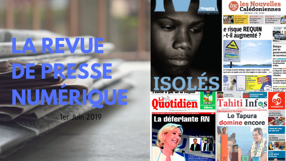 Revue de presse numérique du 1er juin: Elections Européennes en Outre-mer, Risque Requins en Nouvelle-Calédonie, Immigration sri-lankaise à Mayotte