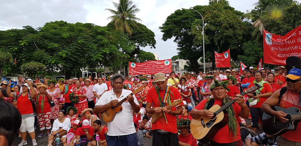 2 juillet en Polynésie : Entre 1 000 et 2 000 personnes à Papeete pour commémorer le 1er essai nucléaire