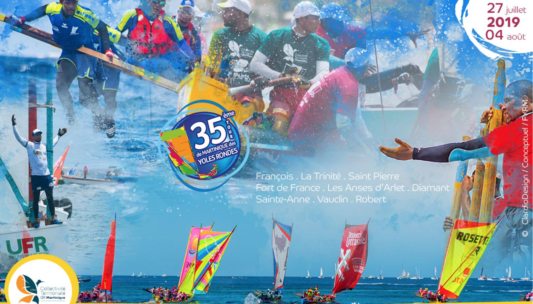 Tour de Martinique des Yoles Rondes : Une 35ème édition qui s’annonce passionnante