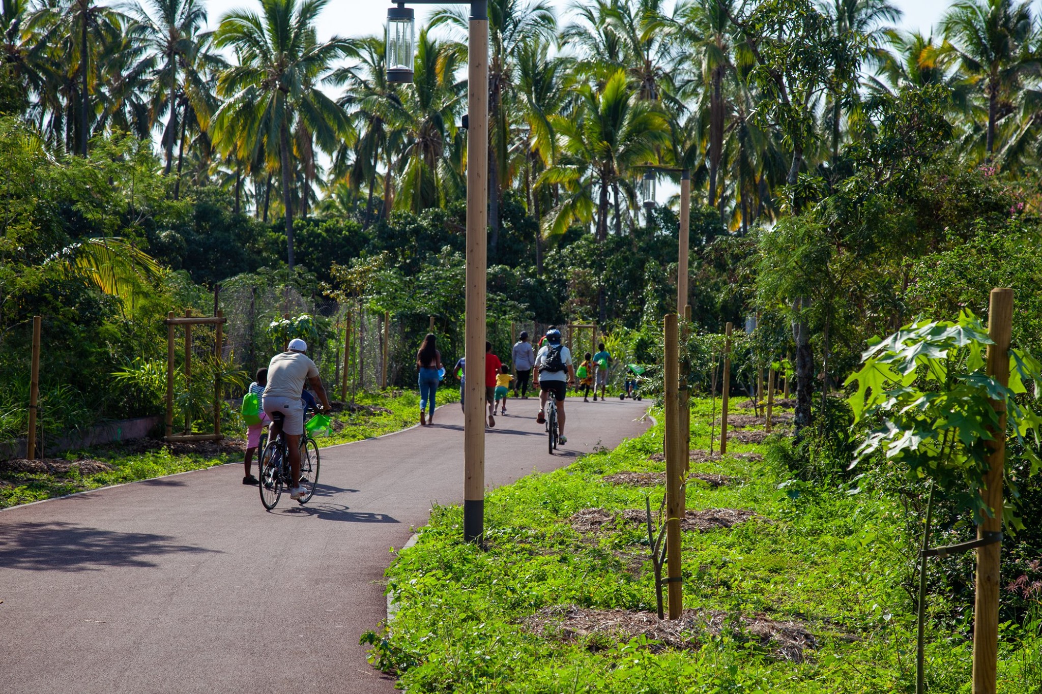 Mobilité à La Réunion: La ville de la Possession met en place sa piste verte