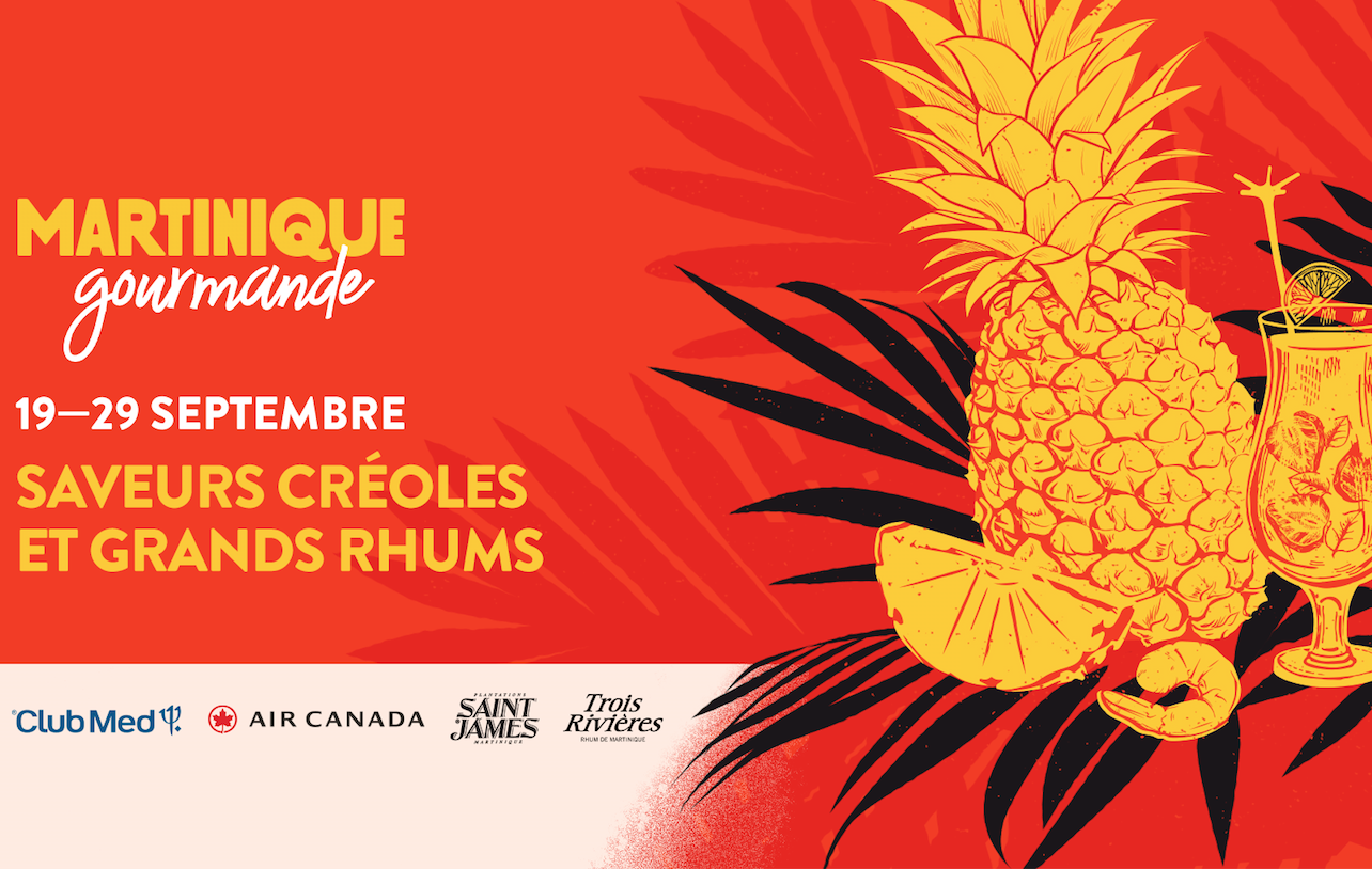 Les saveurs martiniquaises en fête à la 12ème édition du Festival Martinique Gourmande de Montréal du 19 au 29 septembre prochains