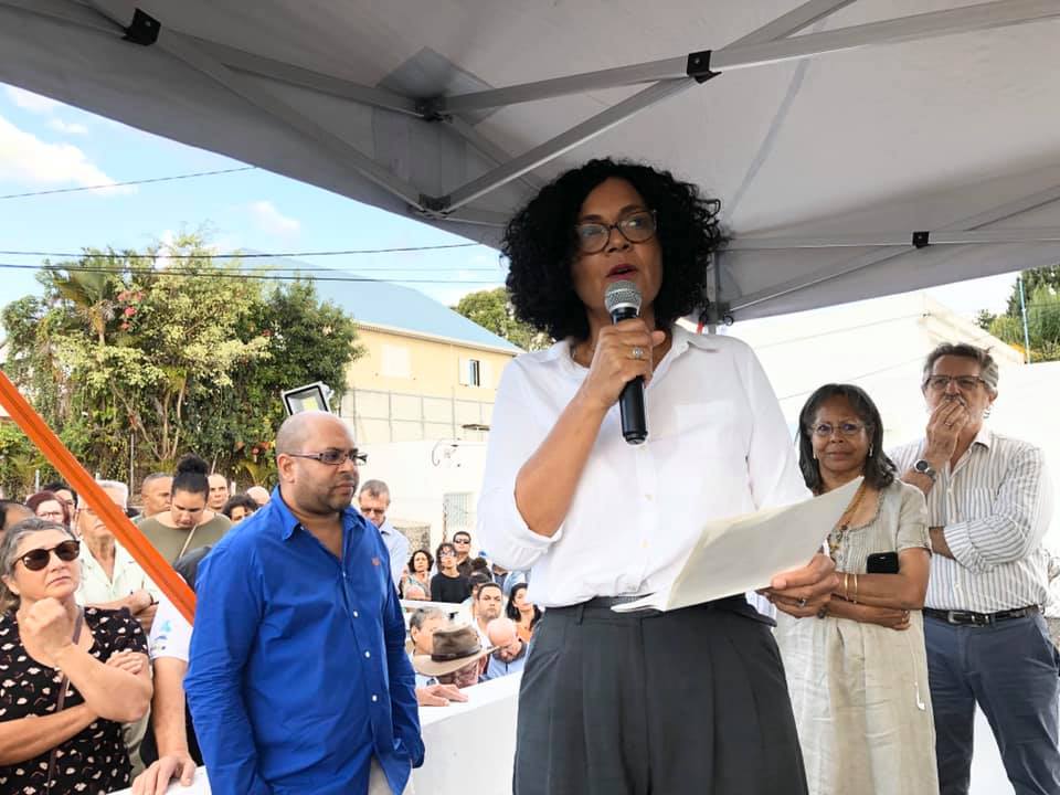 Municipales 2020 : À La Réunion, la députée Nathalie Bassire candidate au Tampon, inaugure sa permanence de campagne