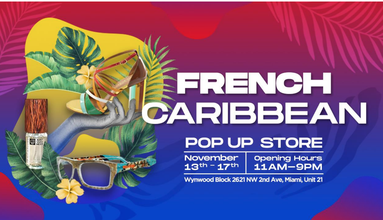 Business France fédère des createurs antillais dans une boutique ephémère à Miami, French Caribean Pop up store
