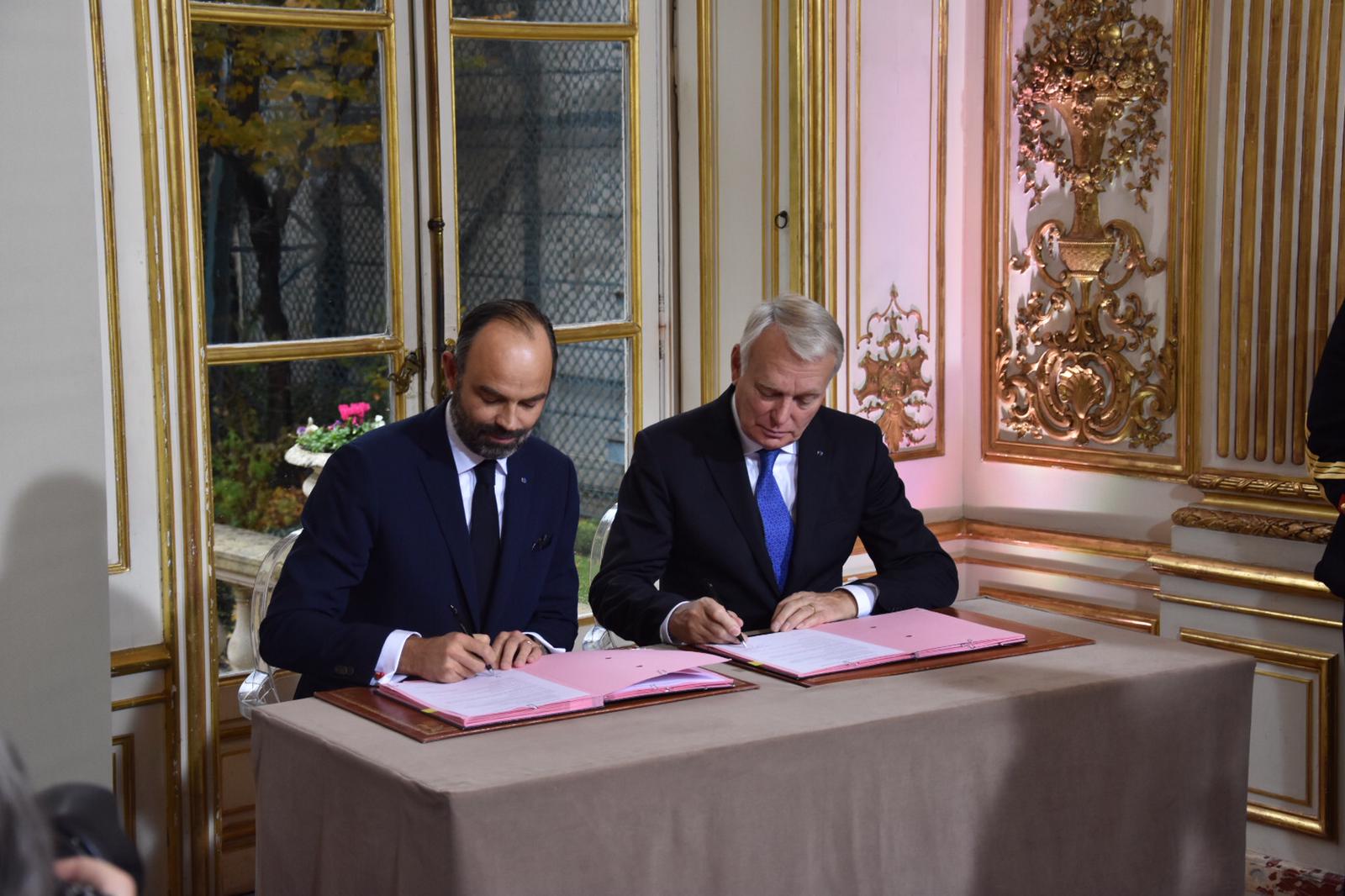Esclavage : Edouard Philippe signe une convention de  partenariat avec la nouvelle Fondation pour la mémoire de l&rsquo;esclavage