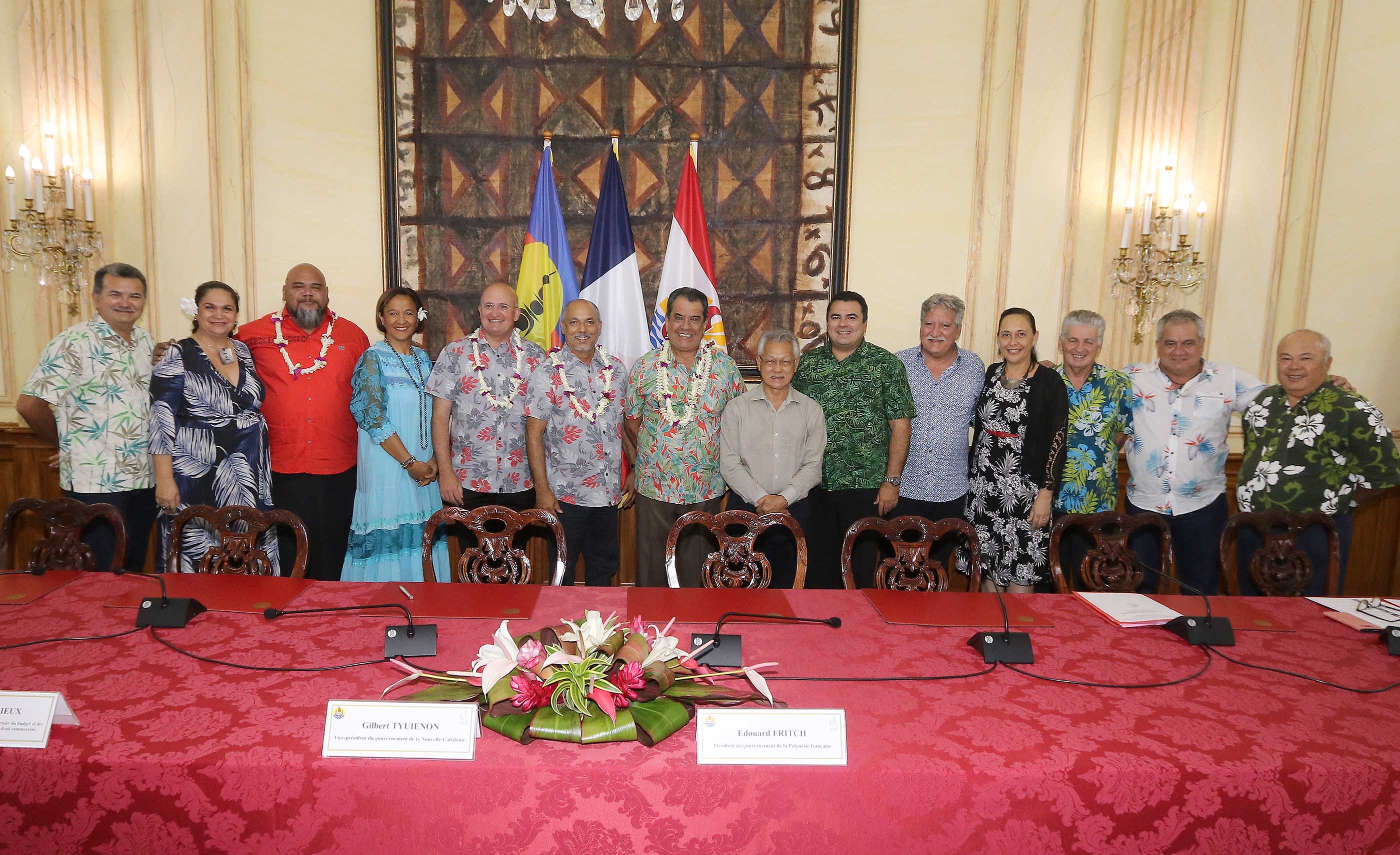 Coopération régionale : Polynésie et Nouvelle-Calédonie signent un protocole d’entente pour « aller plus loin » dans leurs relations