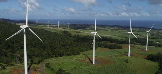 Énergies renouvelables en Guadeloupe: Le Parc éolien de Sainte-Rose ouvert au financement participatif