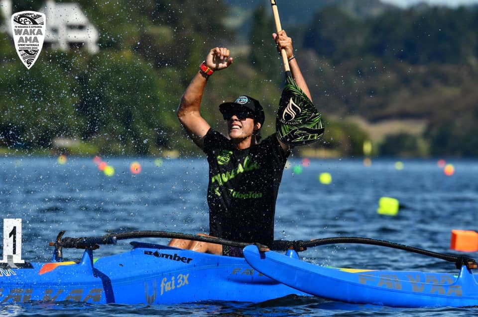 Sports Outre-mer : Le Tahitien Manutea Millon remporte 6 médailles en Nouvelle-Zélande lors des « va’a vitesse »