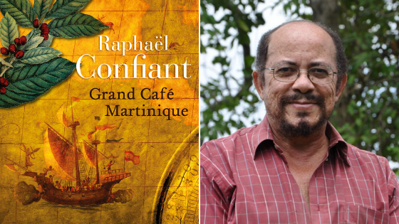 L’écrivain martiniquais Raphaël Confiant en visite à Paris pour présenter son dernier roman « Grand Café Martinique »