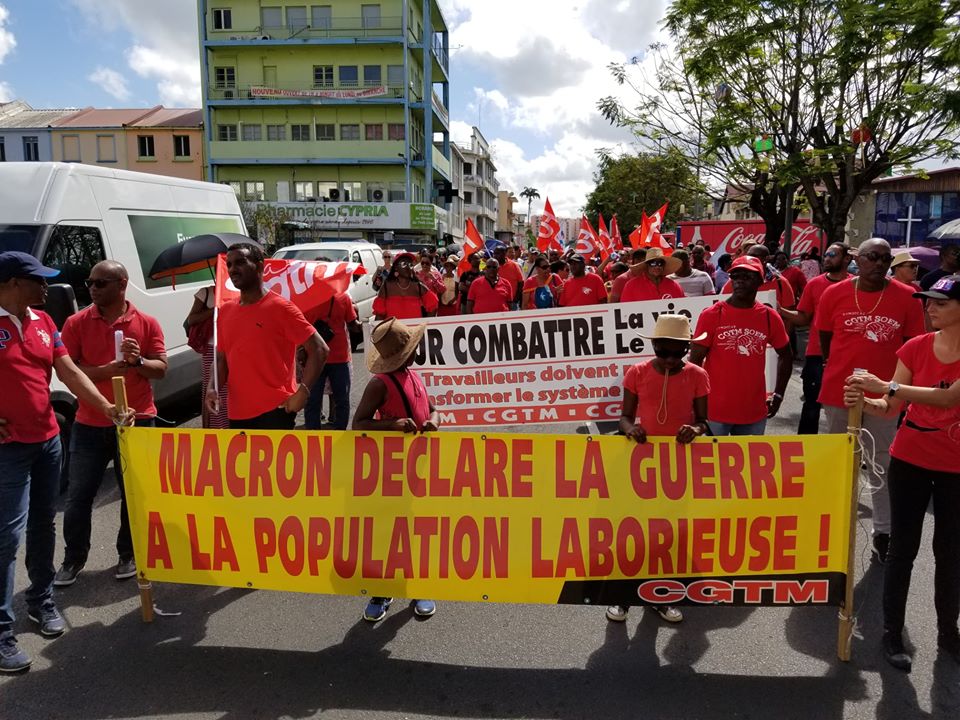 Martinique : Les syndicats appellent à la mobilisation générale dans la fonction publique et le secteur privé le 9 janvier