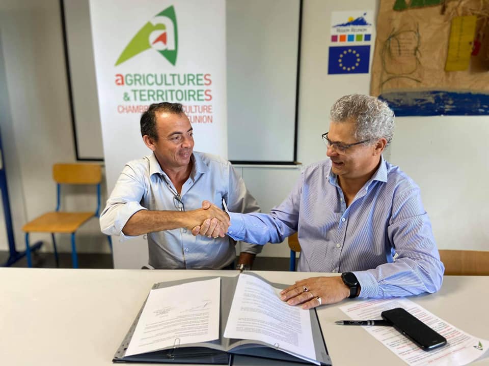 Agriculture à La Réunion: La chambre d&rsquo;agriculture signe une convention de partenariat pour faciliter la transformation des fruits et légumes