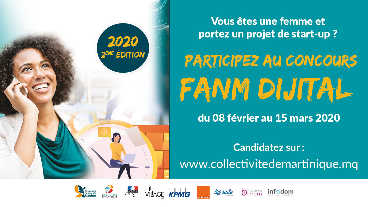 Numérique en outre-mer : La CTM lance la deuxième édition du concours Fanm Digital