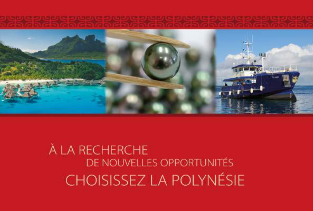 Économie : « Invest in Tahiti », un guide pour promouvoir les investissements en Polynésie