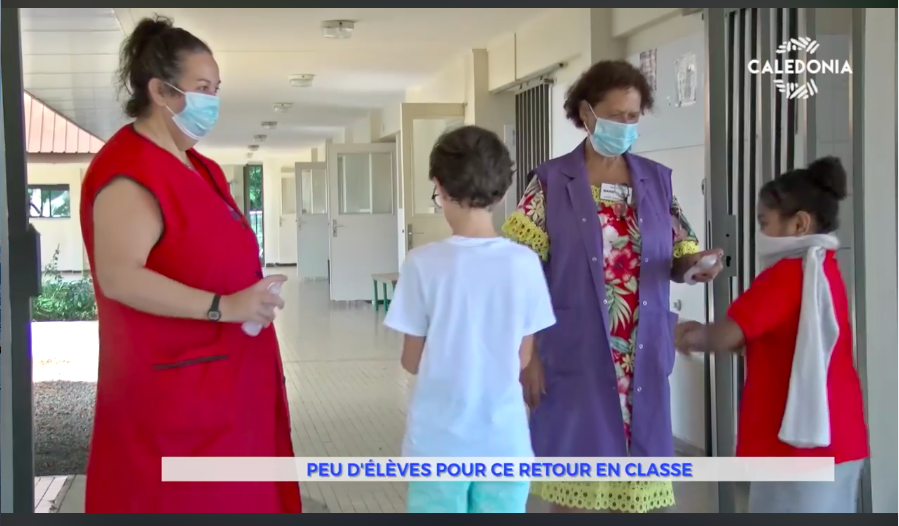 Coronavirus : Retour en classe pour certains élèves de Nouvelle-Calédonie