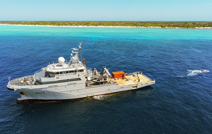 Coronavirus : À Mayotte, un navire militaire livre 20 000 litres d’oxygène liquide