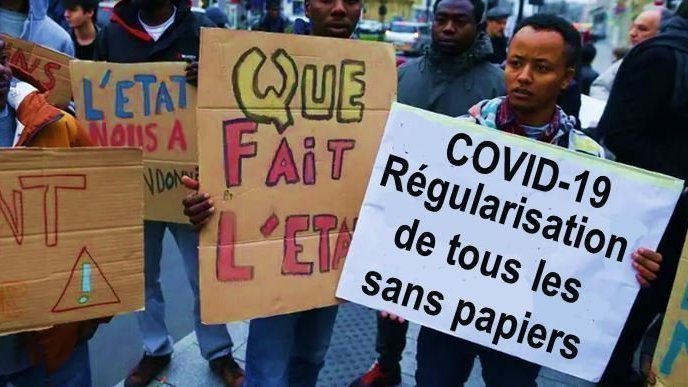 Coronavirus : 104 parlementaires hexagonaux et ultramarins demandent la régularisation des sans-papiers