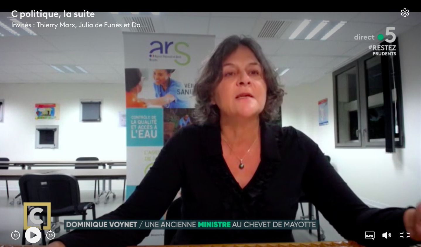 Mayotte : Dominique Voynet confirme l&rsquo;affrètement d&rsquo;un avion sanitaire