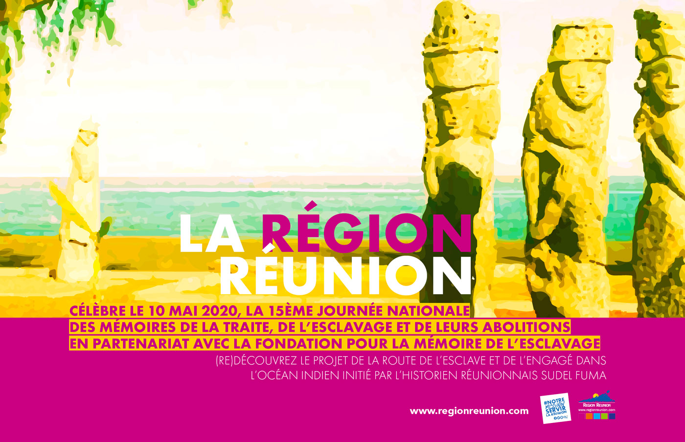 10 mai : La Région Réunion célèbre la 15ème Journée des mémoires de l’esclavage et de leurs abolitions