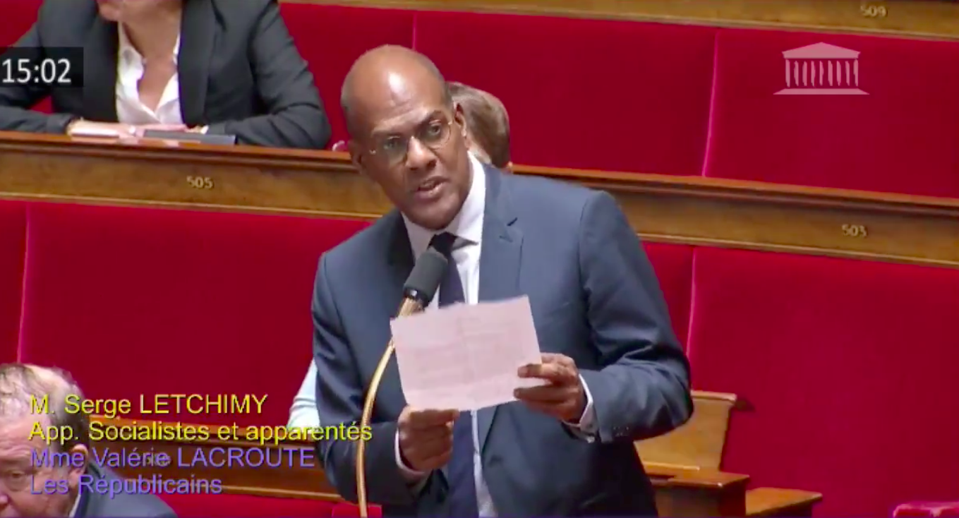 Racisme : Le député martiniquais Serge Letchimy appelle à « des mesures exceptionnelles »