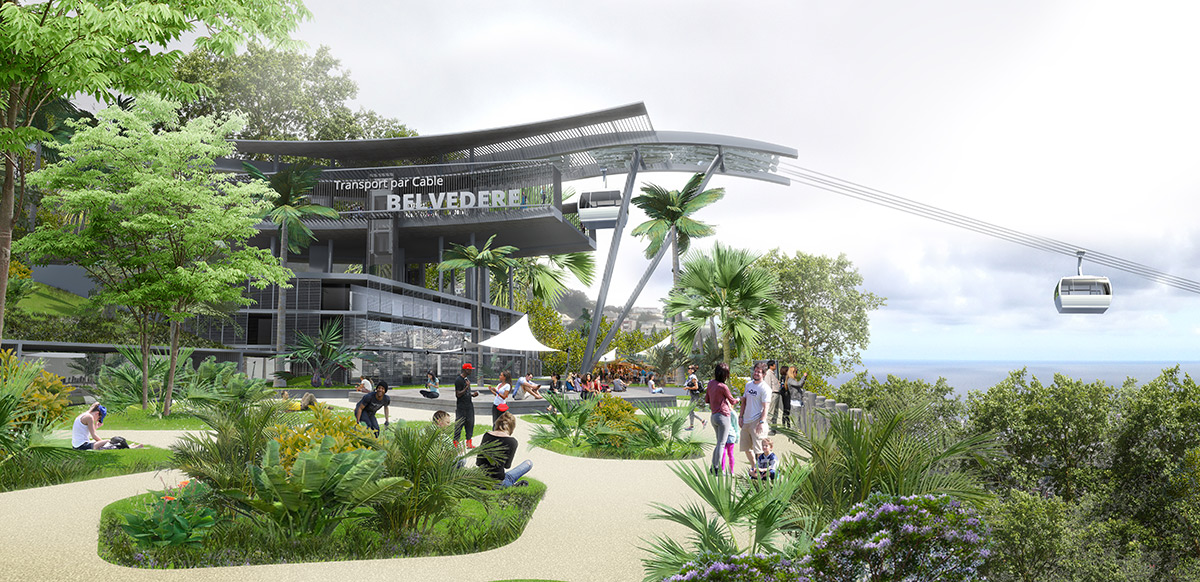 La Réunion : Le chantier du second téléphérique confié à MND pour une ouverture en 2023