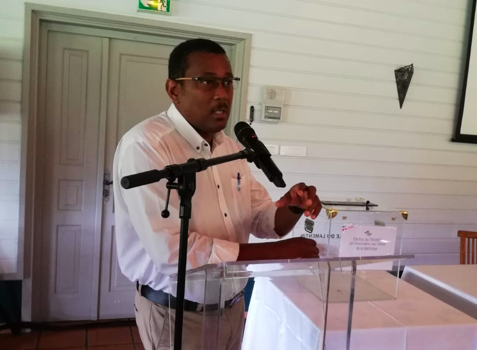 Martinique : Justin Pamphile nouveau président de L&rsquo;Association des Maires de Martinique