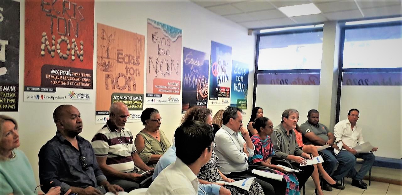 Référendum en Nouvelle-Calédonie: Calédonie Ensemble prône une campagne « ouverte et respectueuse »