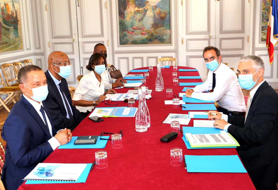 Guyane : Le MEDEF Guyane, la CTG et le sénateur Patient remettent à  Sébastien Lecornu les propropositions d&rsquo;un plan de relance