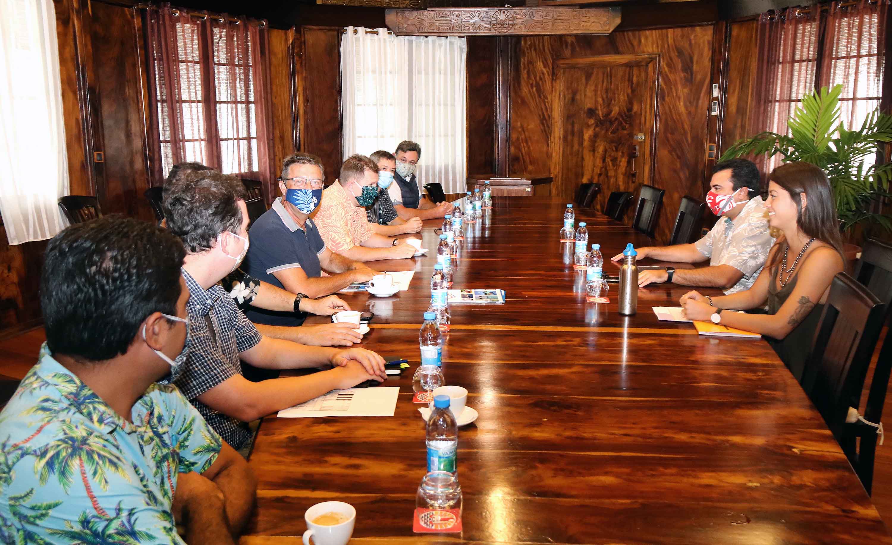 Polynésie française : Le Vice-président rencontre le French Polynesia Regional Group