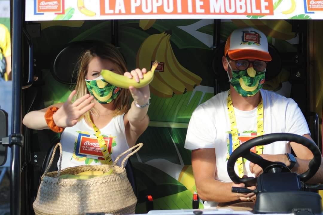 Tour de France 2020 :  La Banane de Guadeloupe et de Martinique lance une opération caritative et solidaire sur l’étape 14