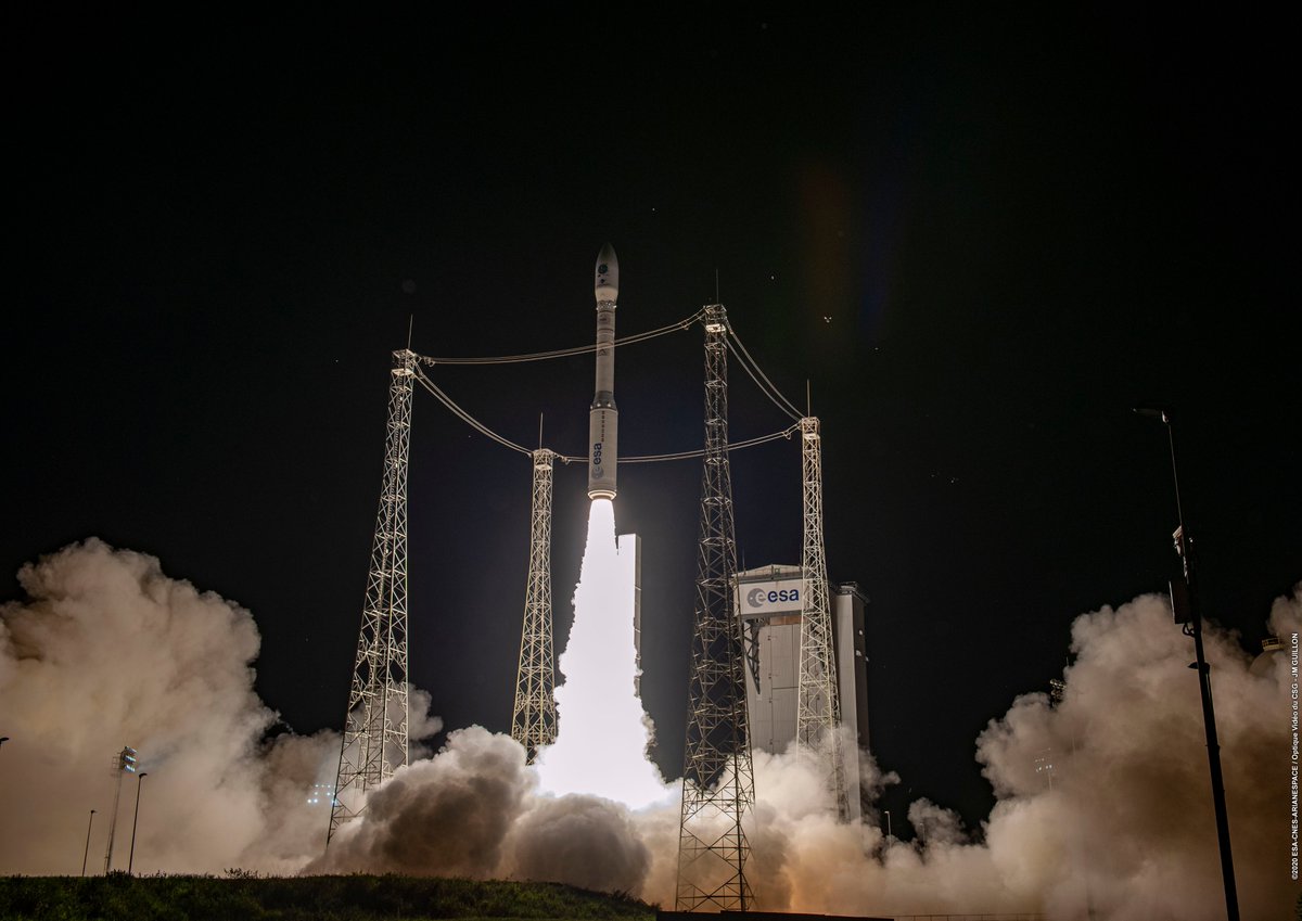 La fusée Vega a décollé de Kourou et réussi sa mission