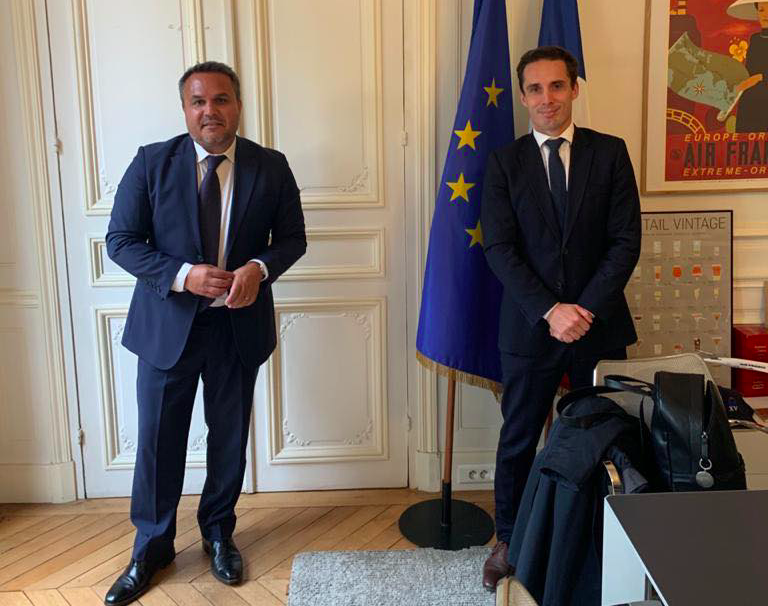 La Réunion : Didier Robert rencontre le Ministre délégué chargé des Transports, Jean-Baptiste Djebbari