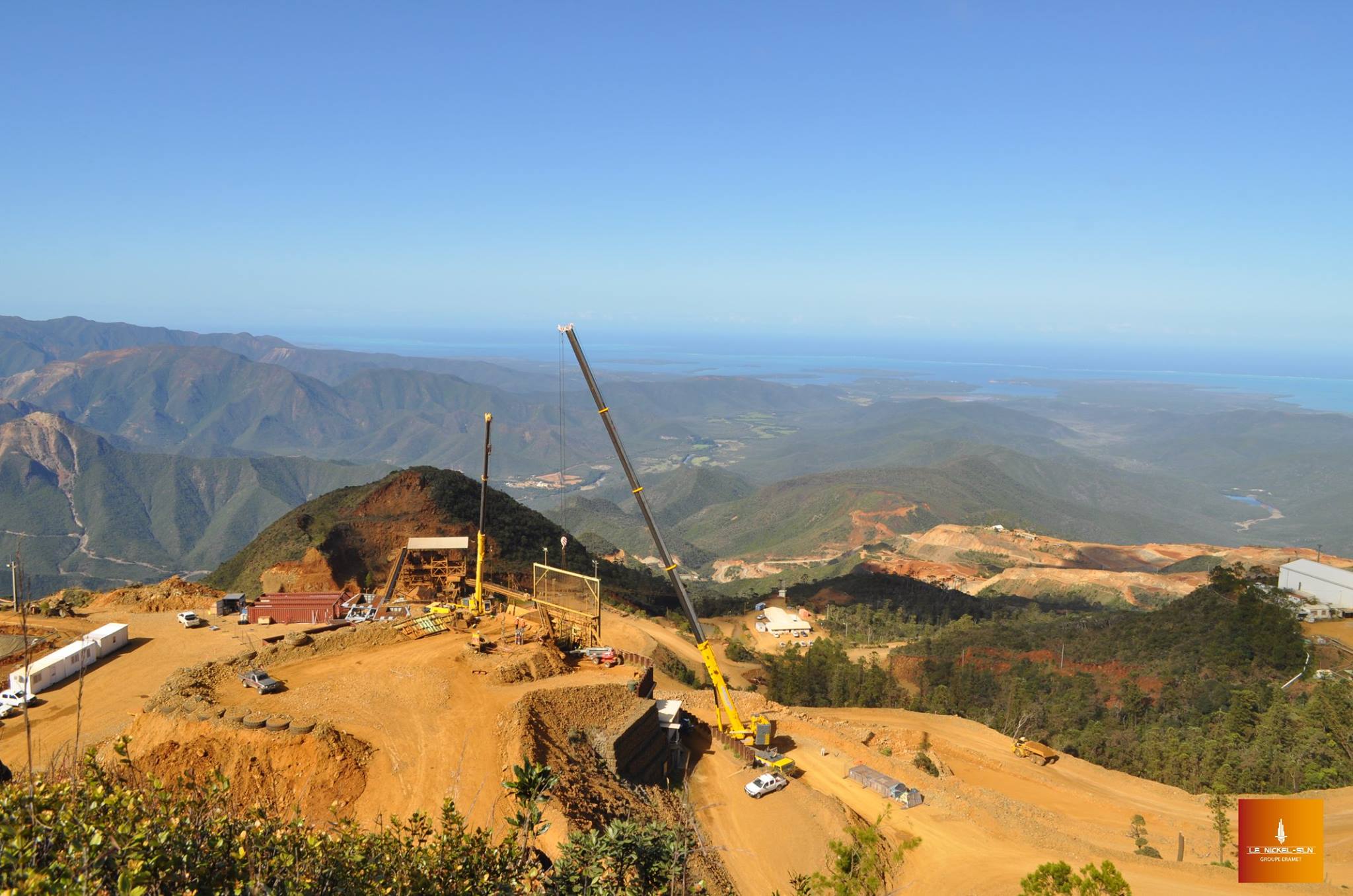 Nouvelle-Calédonie : Blocage d’une mine de la SLN dans le nord par une vingtaine de jeunes